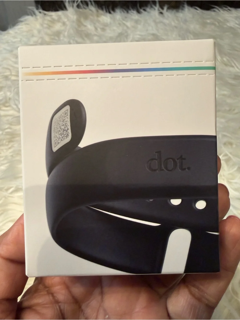 dot. Smart band - sleek black finish